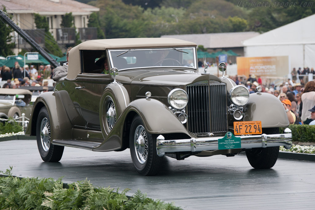 Packard 1107 Twelve Coupe Roadster   - 2012 Pebble Beach Concours d'Elegance