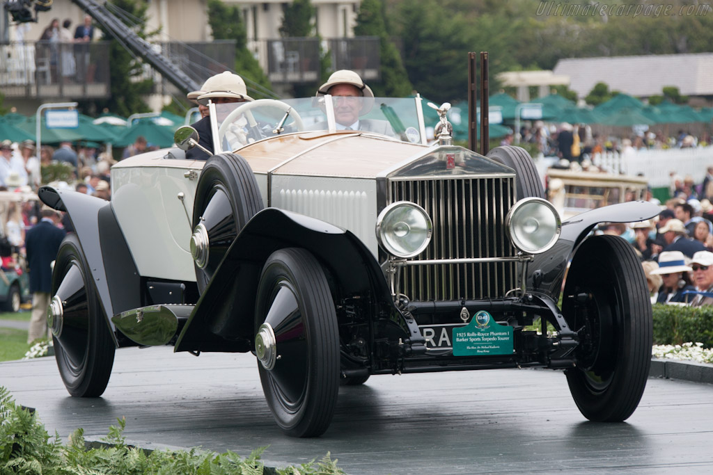 Rolls-Royce Phantom I Barker Sports Torpedo   - 2012 Pebble Beach Concours d'Elegance