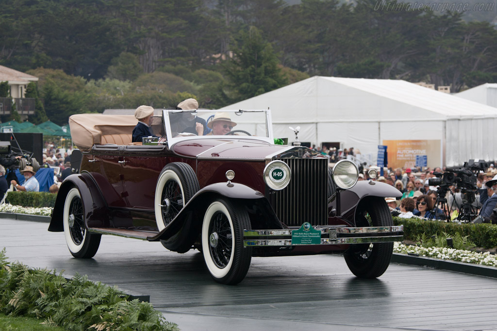 Rolls-Royce Phantom II Hibbard & Darrin Transformable   - 2012 Pebble Beach Concours d'Elegance