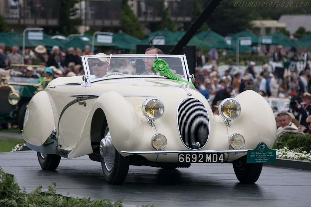 Talbot Lago T150 C SS Figoni & Falaschi Cabriolet - Chassis: 90111  - 2012 Pebble Beach Concours d'Elegance