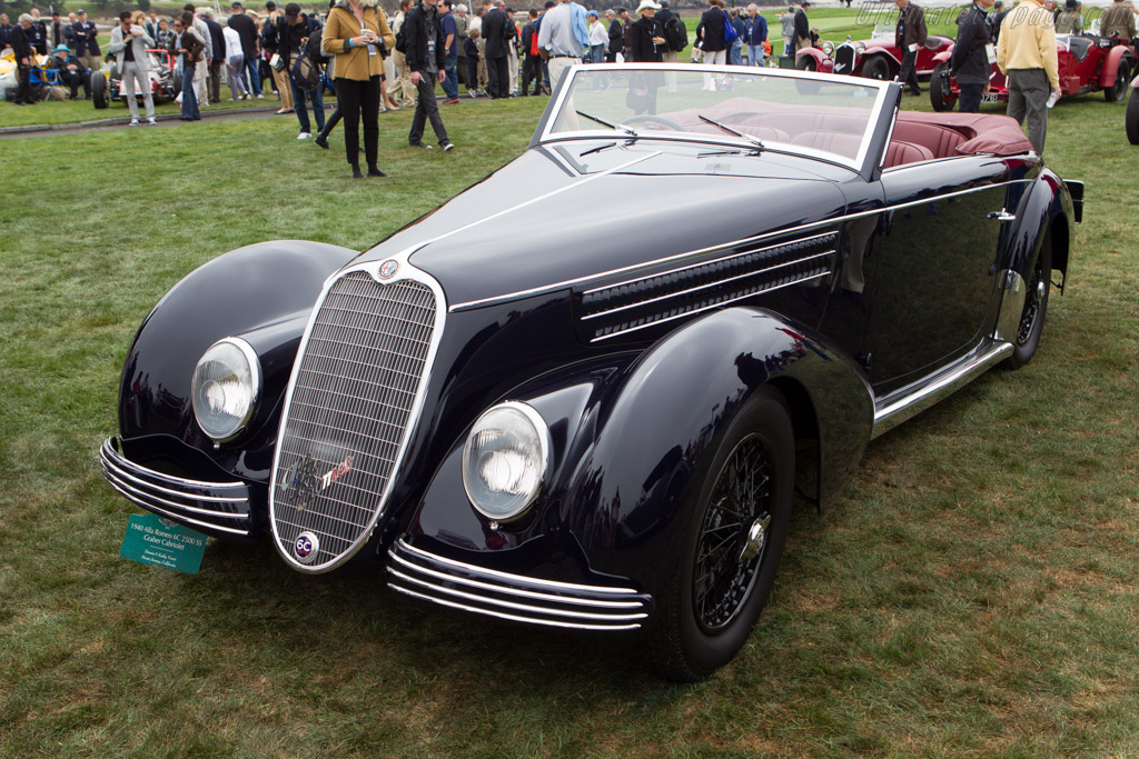 Alfa Romeo 6C 2500 SS Graber Cabriolet  - Entrant: Dennis & Kathy Varni - 2013 Pebble Beach Concours d'Elegance
