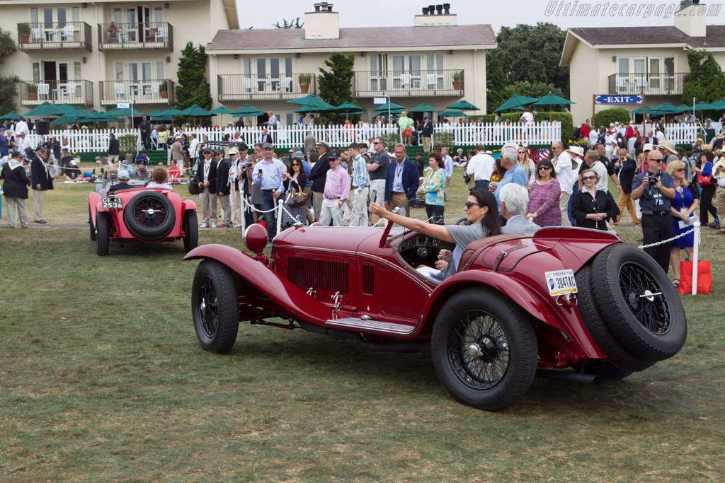 Alfa Romeo 8C 2300 Touring Spider  - Entrant: Gordon Barrett - 2013 Pebble Beach Concours d'Elegance