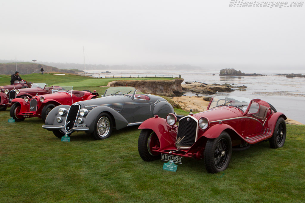 Alfa Romeo 8C 2300 Touring Spider  - Entrant: The Hon. Sir Michael Kadoorie - 2013 Pebble Beach Concours d'Elegance