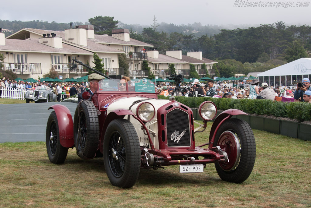 Alfa Romeo 8C 2600 Monza - Chassis: 2111045 - Entrant: Carlo Vogele - 2013 Pebble Beach Concours d'Elegance