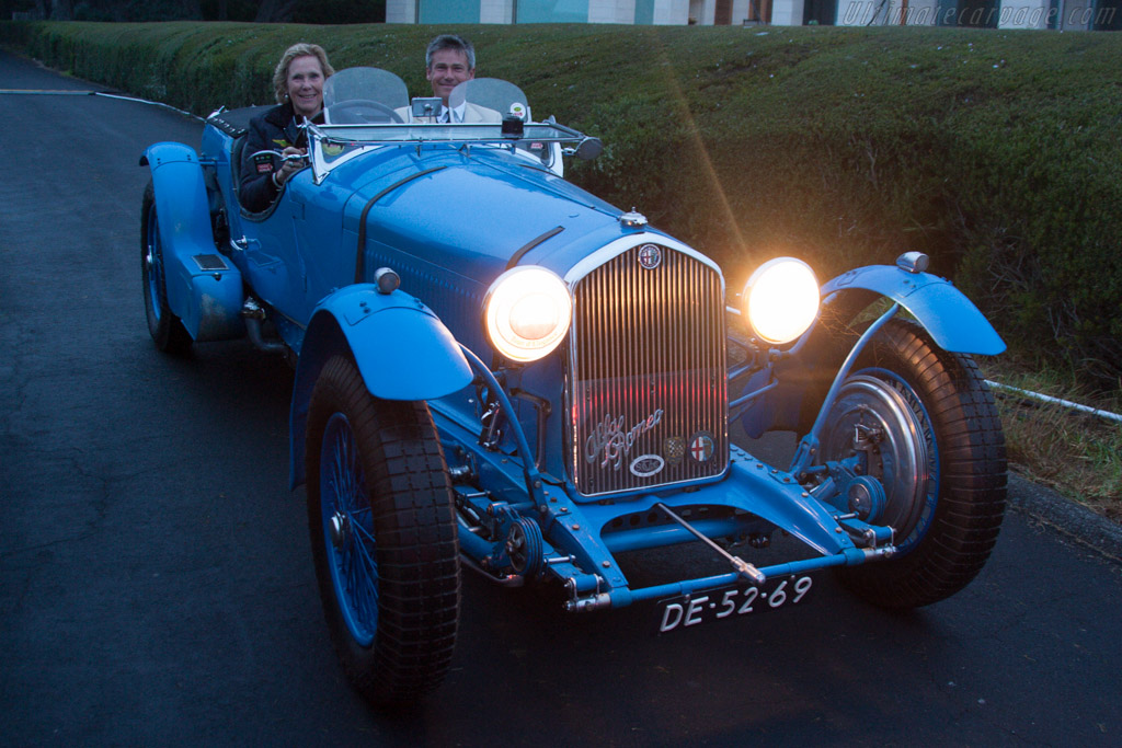 Arriving at the crack of dawn   - 2013 Pebble Beach Concours d'Elegance