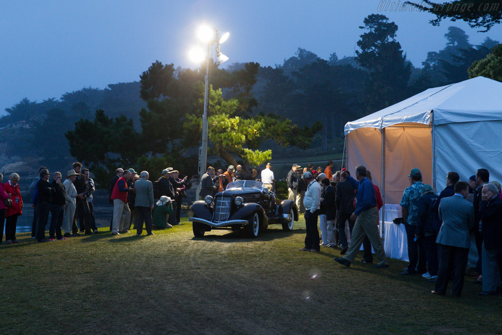 Arriving at the crack of dawn   - 2013 Pebble Beach Concours d'Elegance