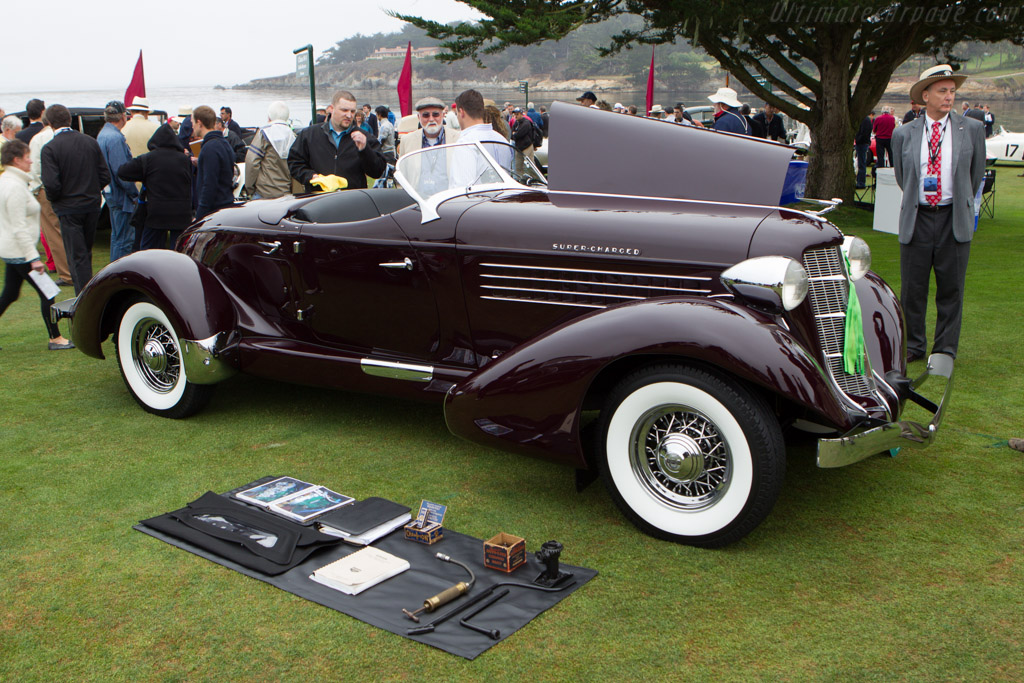 Auburn 852 SC Speedster  - Entrant: Paul & Cheryl Petrovich - 2013 Pebble Beach Concours d'Elegance