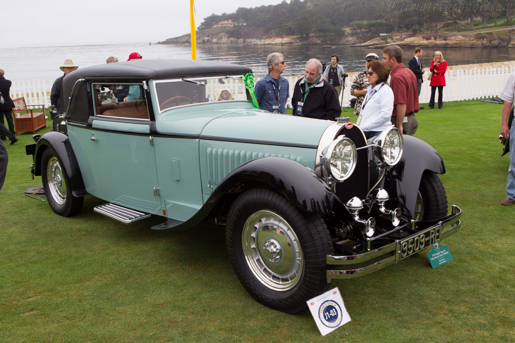 Bugatti Type 46 Faux Cabriolet - Chassis: 46405 - Entrant: Richard Adams - 2013 Pebble Beach Concours d'Elegance