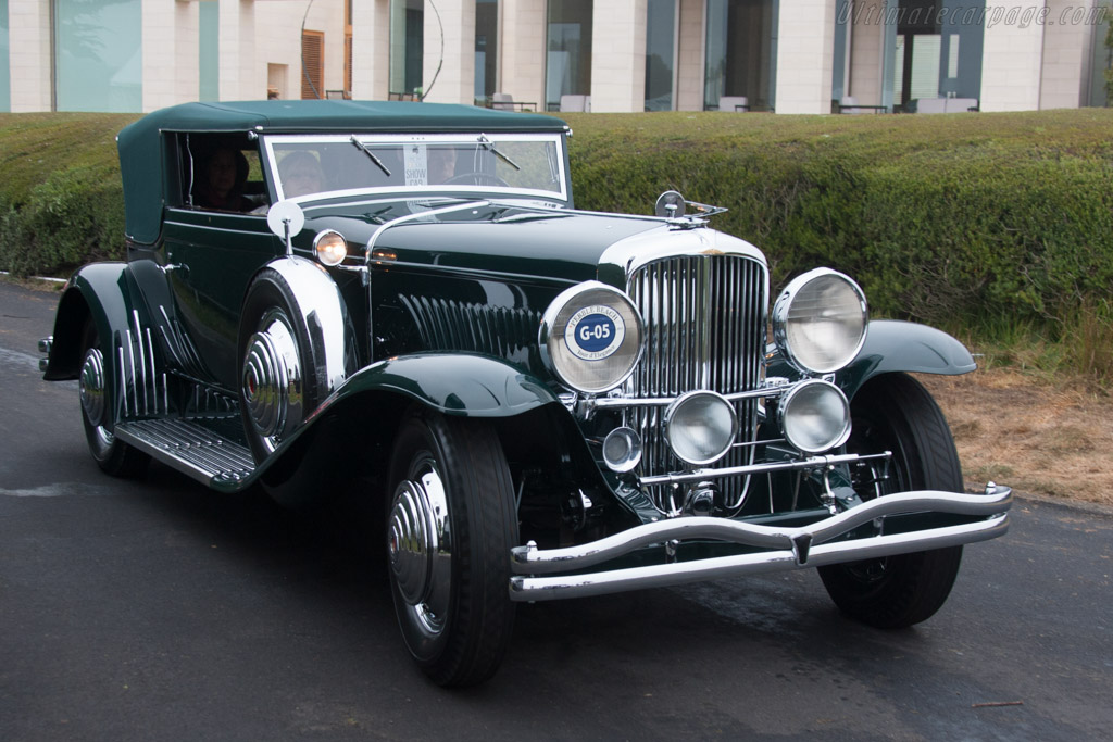 Duesenberg J Rollston Victoria - Chassis: 2126 J-104 - Entrant: Ralph & Adeline Marano - 2013 Pebble Beach Concours d'Elegance