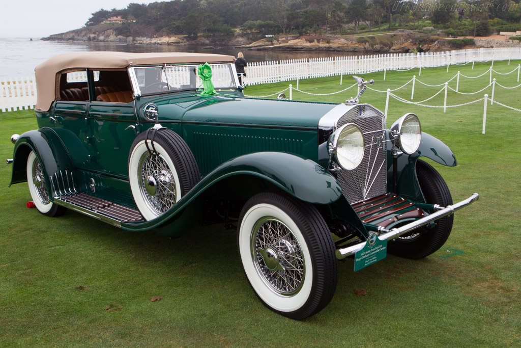 Isotta Fraschini 8A Floyd Derham Convertible Sedan - Chassis: 1591 - Entrant: John & Teri Shibles - 2013 Pebble Beach Concours d'Elegance