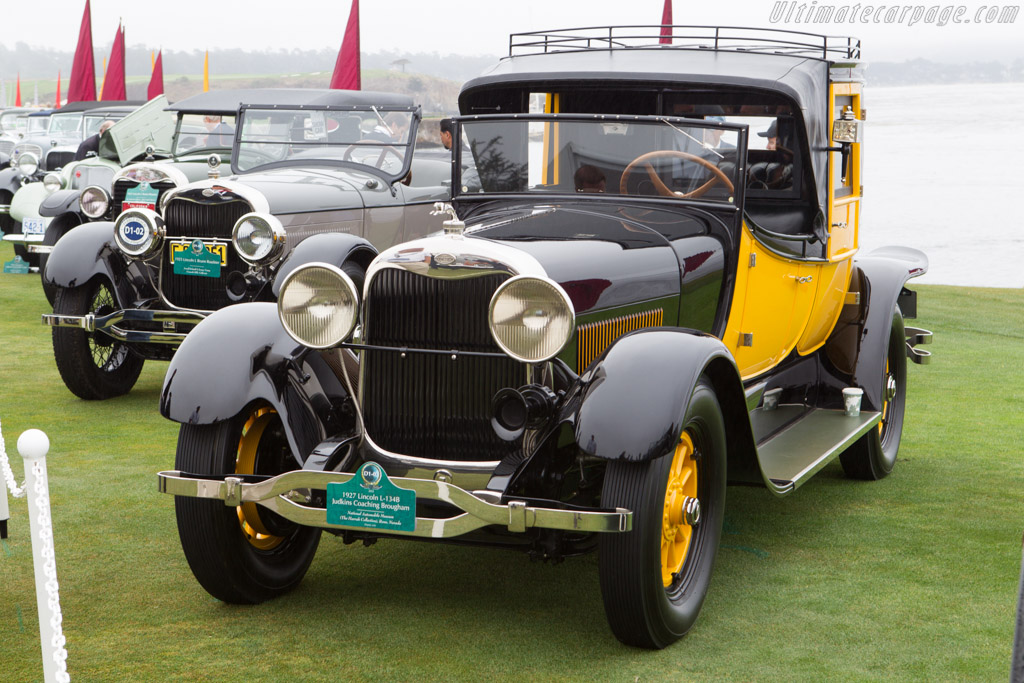 Lincoln L 134B Judkins Coaching Brougham  - Entrant: National Automobile Museum - 2013 Pebble Beach Concours d'Elegance