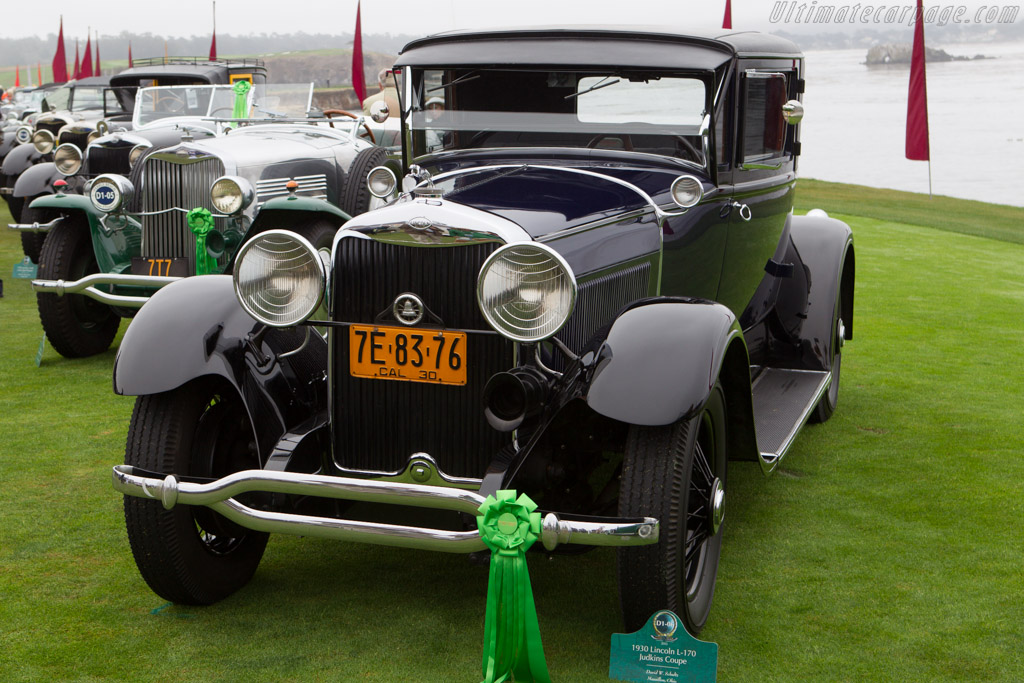 Lincoln L 170 Judkins Coupe  - Entrant: David W. Schultz - 2013 Pebble Beach Concours d'Elegance