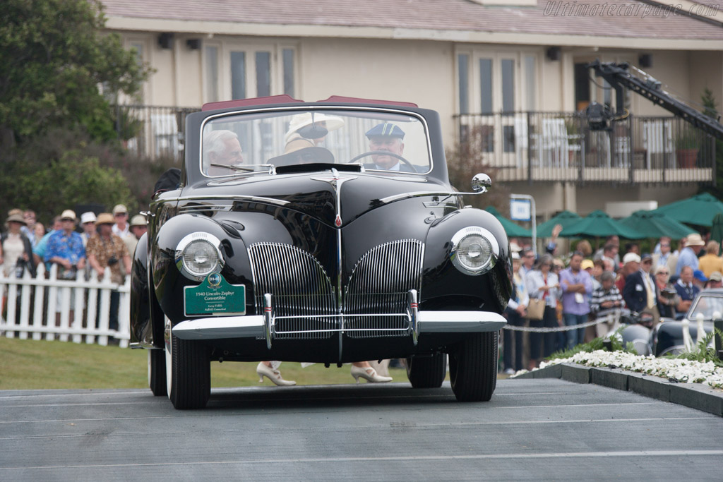 Lincoln Zephyr Convertible  - Entrant: Larry Tribble - 2013 Pebble Beach Concours d'Elegance