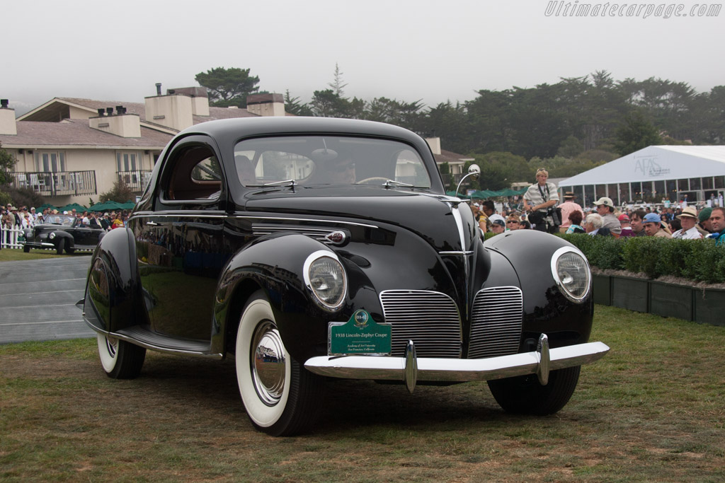 Lincoln Zephyr Coupe  - Entrant: Academy of Art University - 2013 Pebble Beach Concours d'Elegance