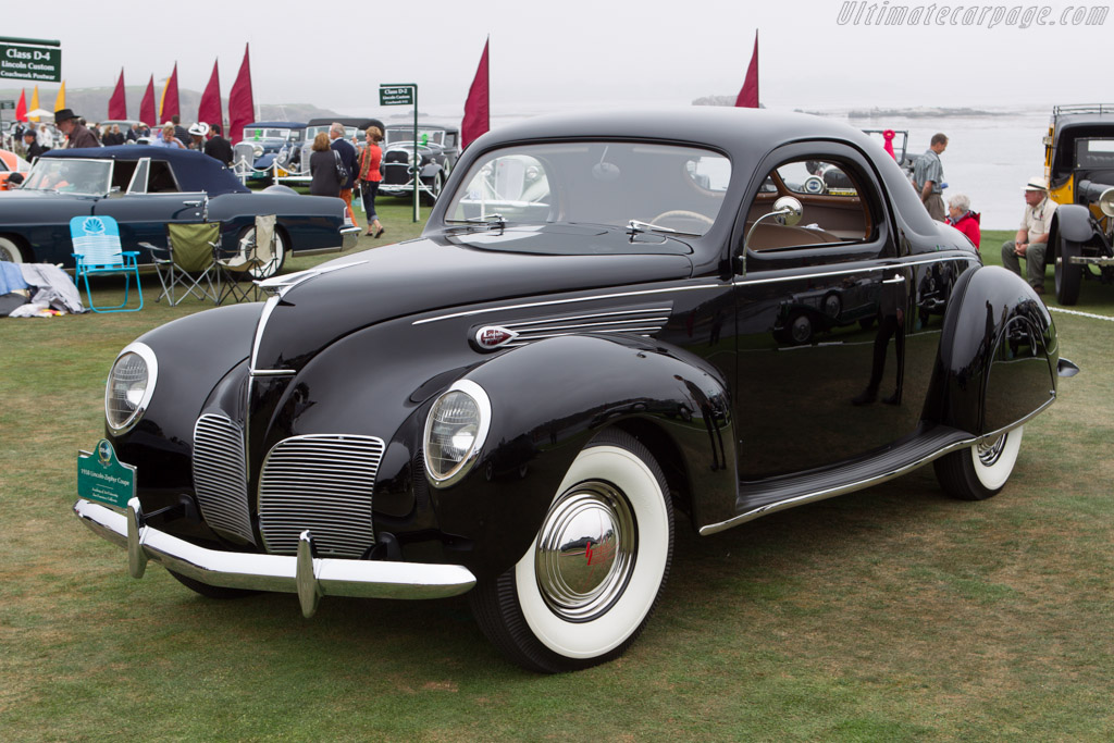Lincoln Zephyr Coupe  - Entrant: Academy of Art University - 2013 Pebble Beach Concours d'Elegance