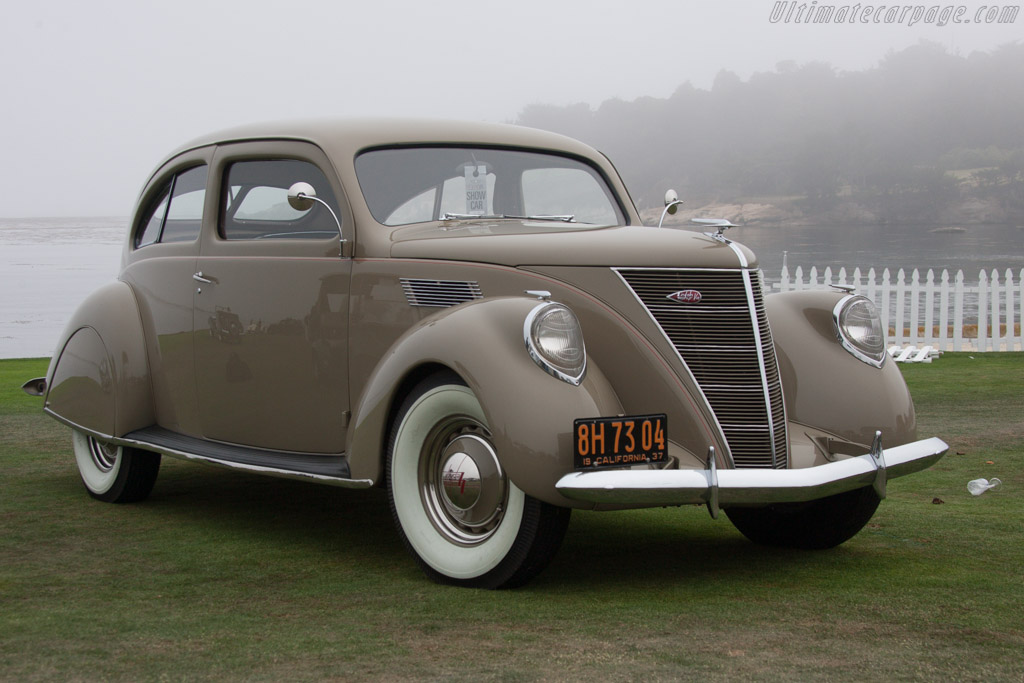 Lincoln Zephyr Coupe Sedan  - Entrant: Dave & Mary Caparone - 2013 Pebble Beach Concours d'Elegance