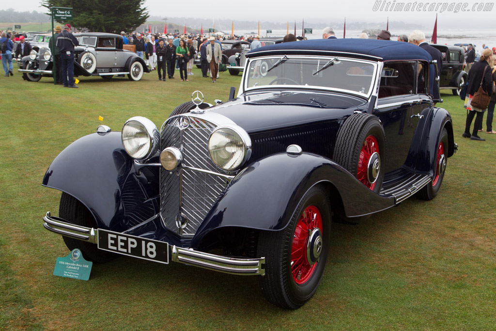 Mercedes-Benz 540K Cabriolet B  - Entrant: Tejas Trail Corporation - 2013 Pebble Beach Concours d'Elegance