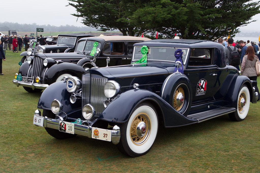 Packard 1107 Twelve Coupe  - Entrant: Dave & Linda Kane - 2013 Pebble Beach Concours d'Elegance