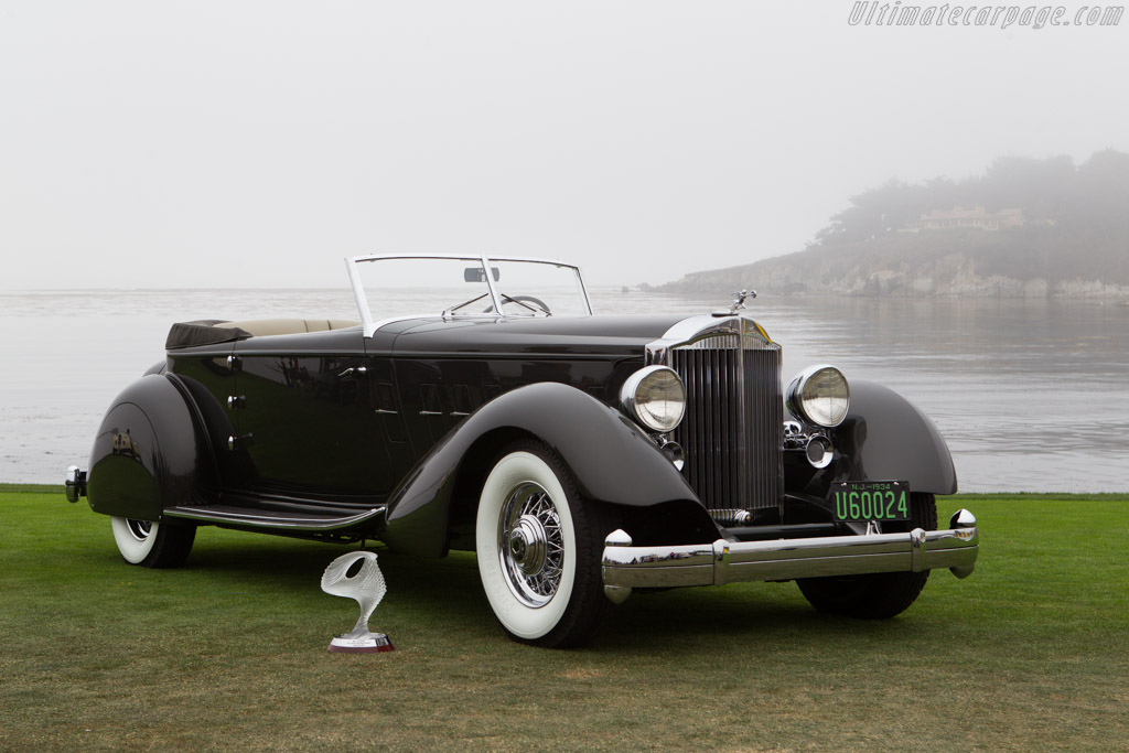 Packard 1108 Twelve Dietrich Convertible Victoria  - Entrant: Joseph & Margie Cassini III - 2013 Pebble Beach Concours d'Elegance