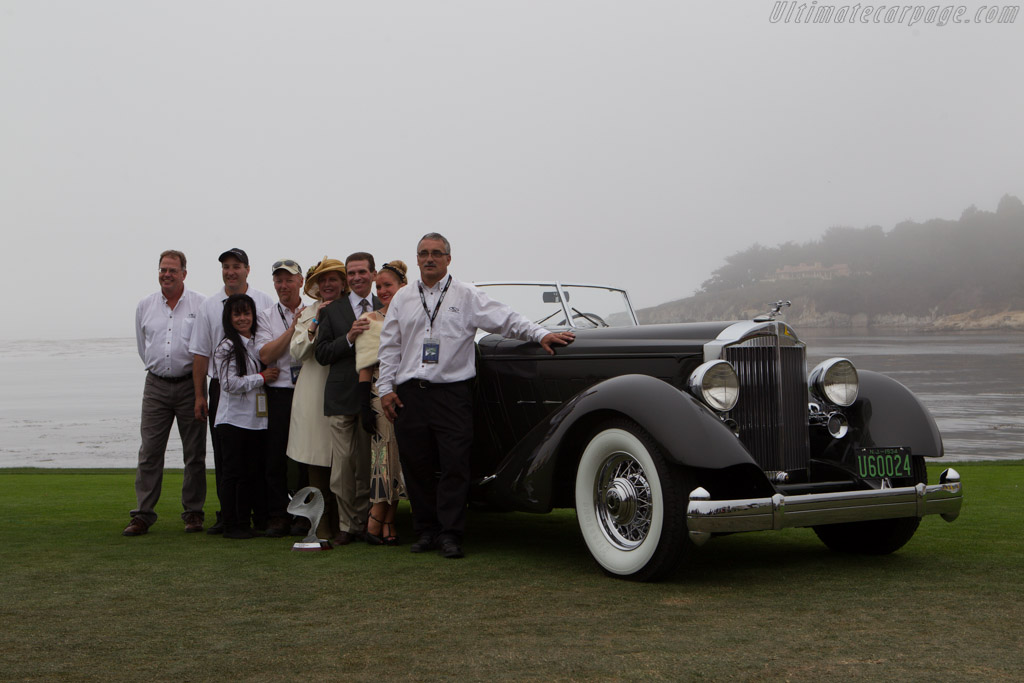 Packard 1108 Twelve Dietrich Convertible Victoria  - Entrant: Joseph & Margie Cassini III - 2013 Pebble Beach Concours d'Elegance