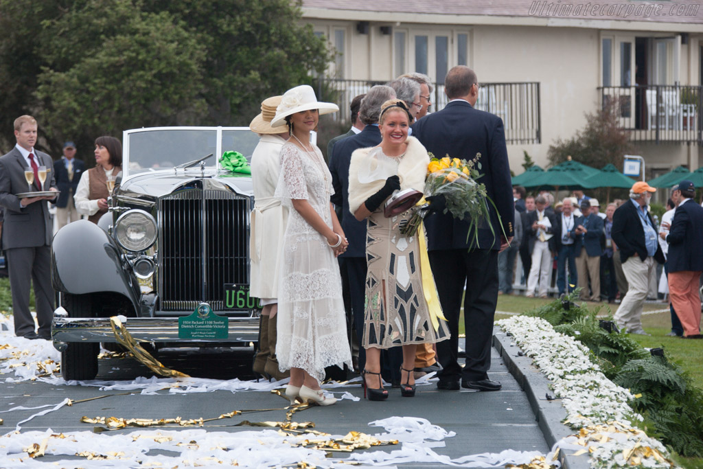 Packard 1108 Twelve Dietrich Convertible Victoria  - Entrant: Joseph & Margie Cassini III - 2013 Pebble Beach Concours d'Elegance