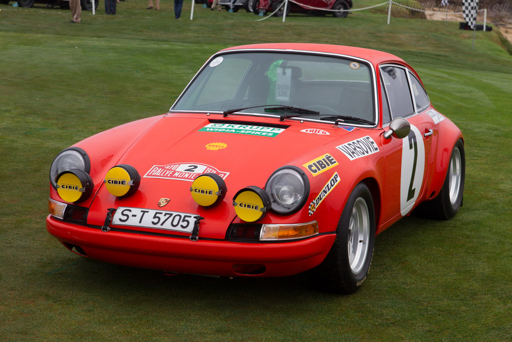 Porsche 911 S Monte Carlo - Chassis: 911 030 0002 - Entrant: Peter W. Kitchak - 2013 Pebble Beach Concours d'Elegance