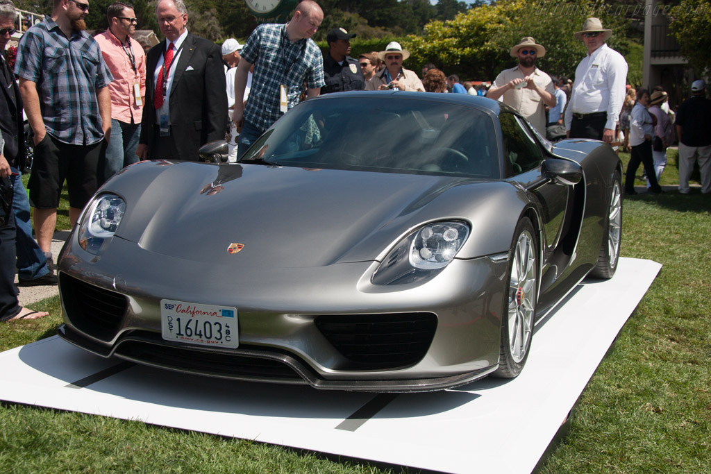 Porsche 918 Spyder   - 2013 Pebble Beach Concours d'Elegance