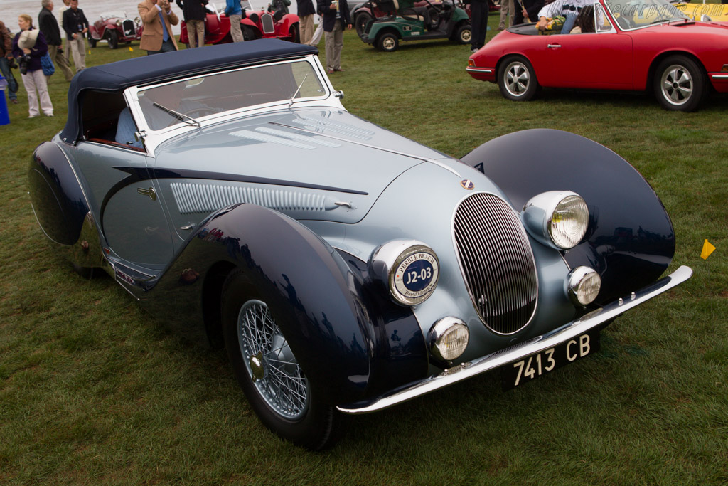 Talbot Lago T150C SS Figoni & Falasch Cabriolet - Chassis: 90115 - Entrant: Tom Price - 2013 Pebble Beach Concours d'Elegance