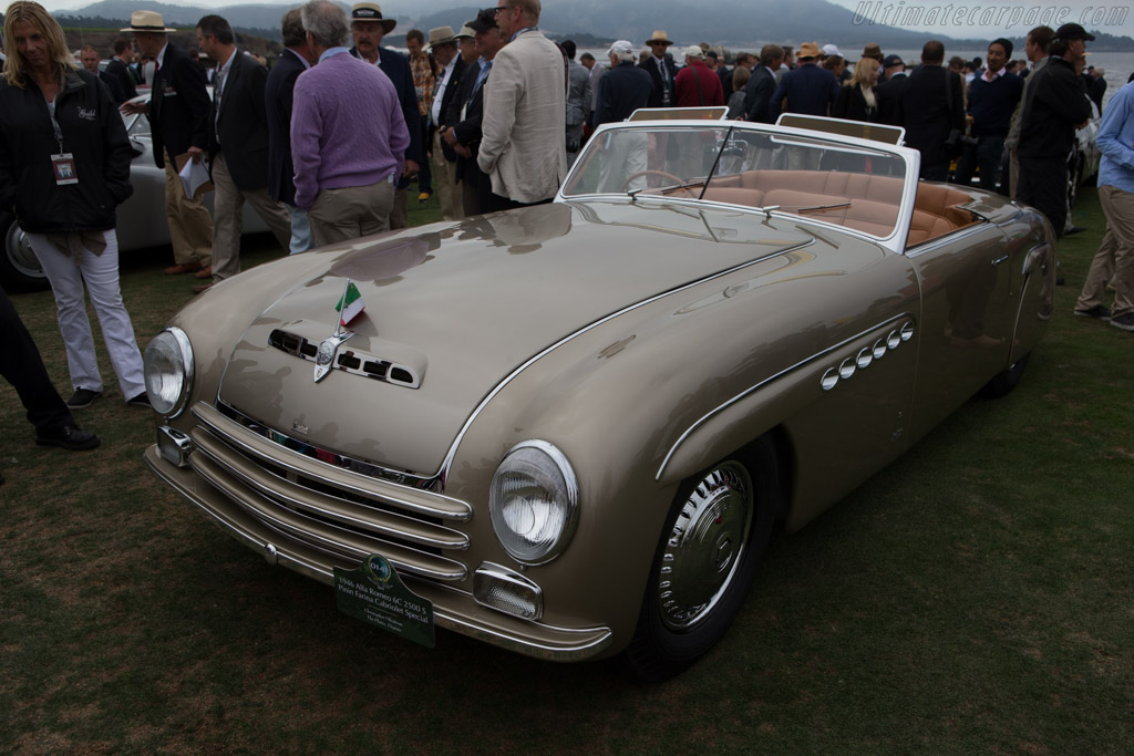 Alfa Romeo 6C 2500 S Pinin Farina Cabriolet Speciale - Chassis: 915169 - Entrant: Christopher Ohrstrom - 2014 Pebble Beach Concours d'Elegance