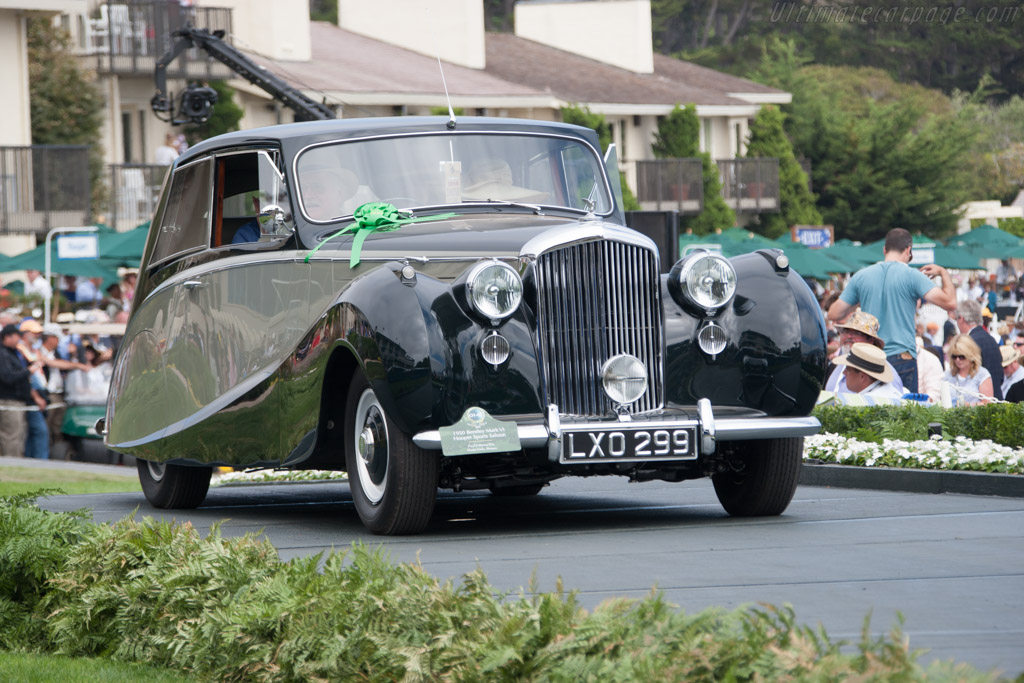Bentley Mark VI Hooper Sports Saloon  - Entrant: Fred & Donna Kriz - 2014 Pebble Beach Concours d'Elegance