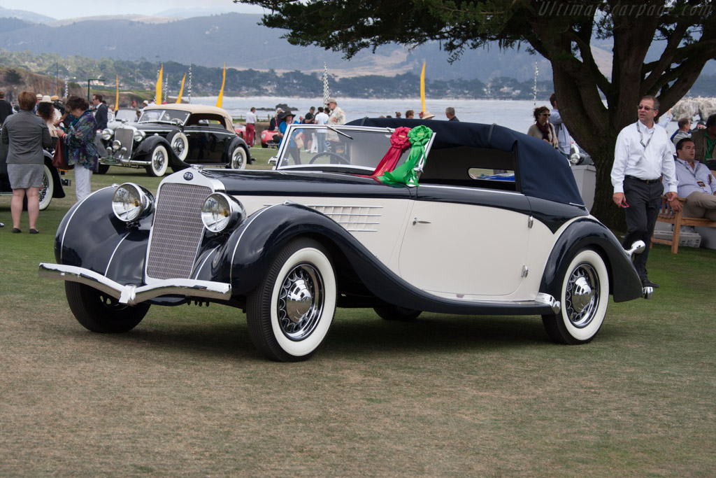 Delage D6-70 Figoni & Falaschi Milord Cabriolet - Chassis: 50607 - Entrant: Peter Harburg - 2014 Pebble Beach Concours d'Elegance