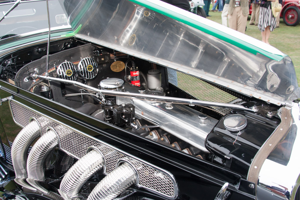Delage D8-120 Chapron Deltasport  - Entrant: Linda & Paul Gould - 2014 Pebble Beach Concours d'Elegance