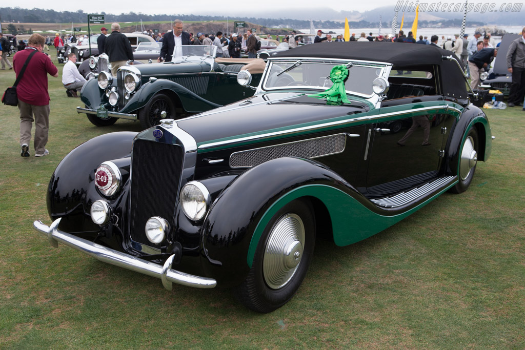 Delage D8-120 Chapron Deltasport  - Entrant: Linda & Paul Gould - 2014 Pebble Beach Concours d'Elegance