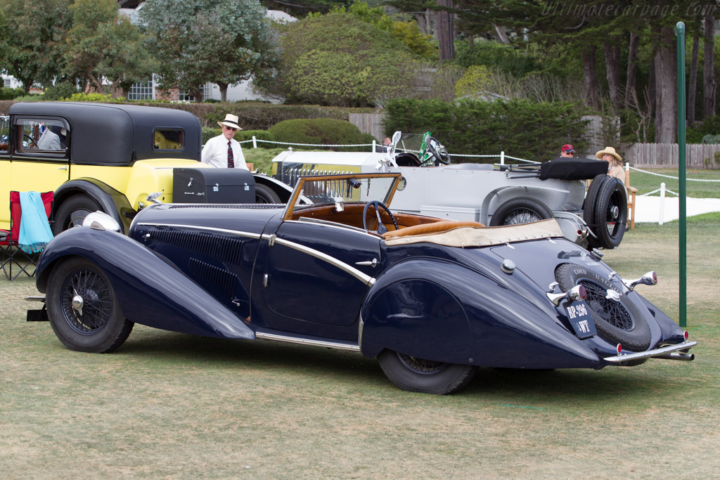 Delahaye 135 M Guillore Cabriolet - Chassis: 47380 - Entrant: Jack Braam Ruben - 2014 Pebble Beach Concours d'Elegance