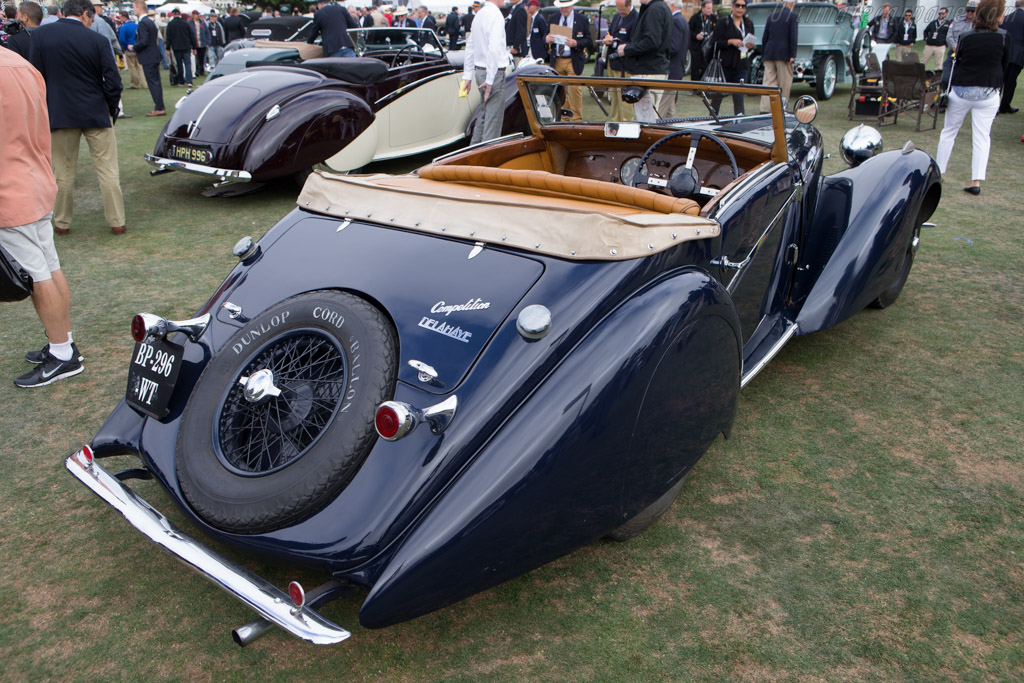 Delahaye 135 M Guillore Cabriolet - Chassis: 47380 - Entrant: Jack Braam Ruben - 2014 Pebble Beach Concours d'Elegance