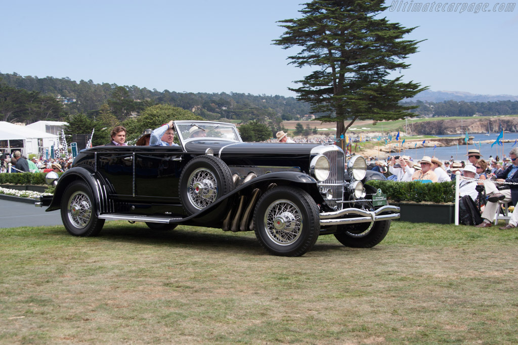 Duesenberg SJ Brunn Riviera Convertible Sedan - Chassis: 2551 J-528 - Entrant: John D. Groendyke - 2014 Pebble Beach Concours d'Elegance