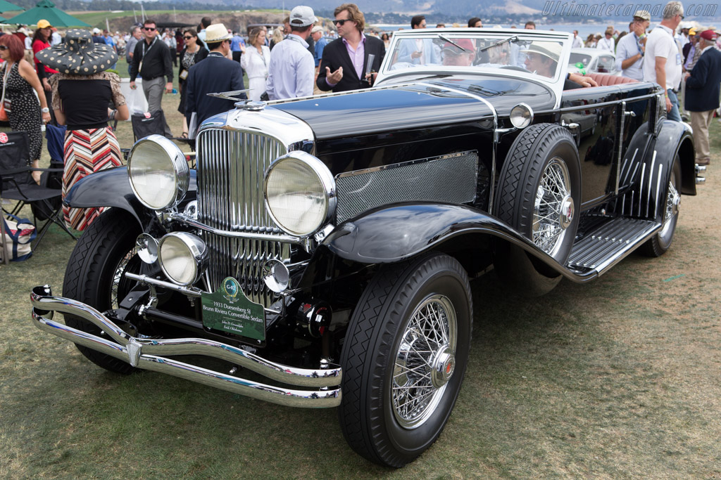 Duesenberg SJ Brunn Riviera Convertible Sedan - Chassis: 2551 J-528 - Entrant: John D. Groendyke - 2014 Pebble Beach Concours d'Elegance