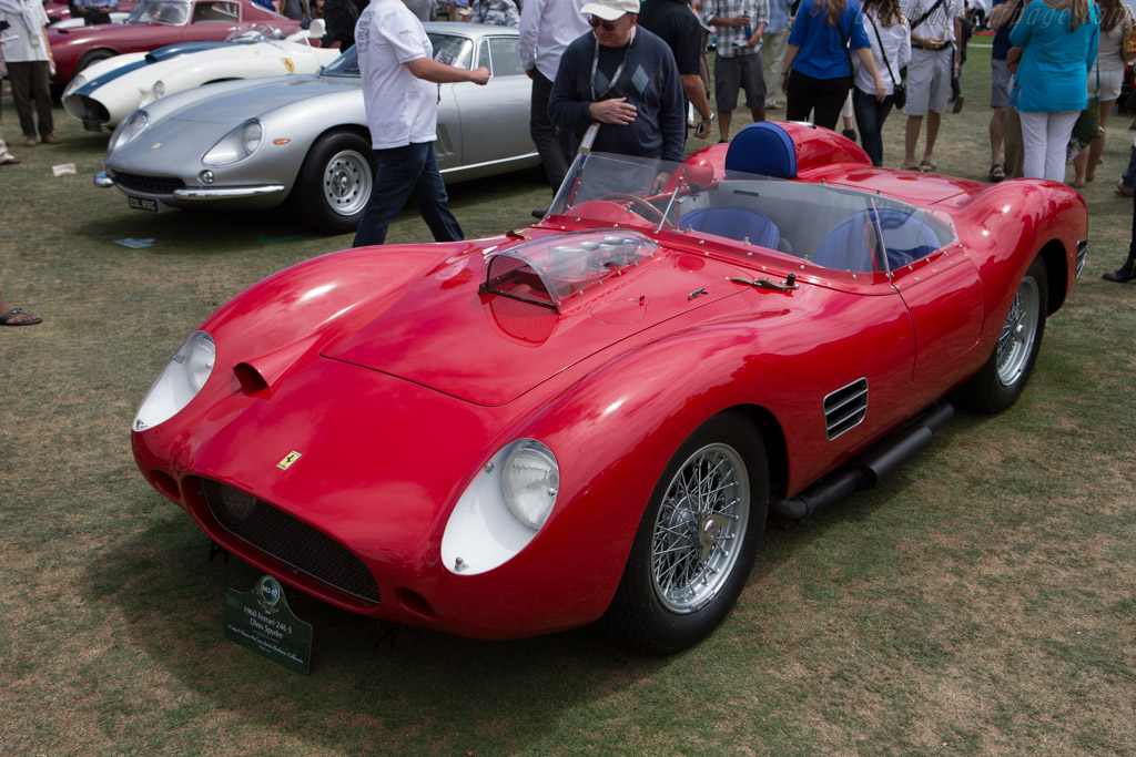 Ferrari 246 S Dino Spyder - Chassis: 0778 - Entrant: Craig & Susan McCaw - 2014 Pebble Beach Concours d'Elegance