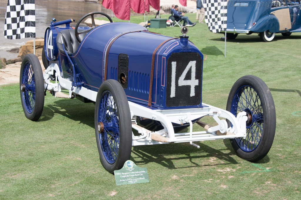Peugeot 3 Litre Labourdette Coupe de l'Auto  - Entrant: The Revs Institute for Automotive Research - 2014 Pebble Beach Concours d'Elegance