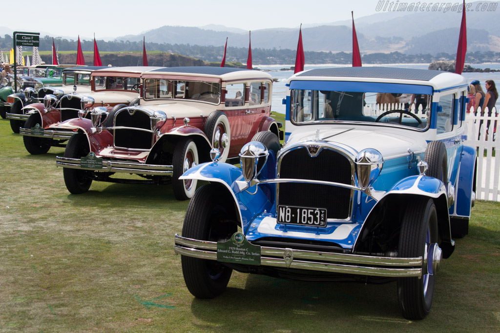 Ruxton C Budd Sedan - Chassis: 10C56 - Entrant: Evelyn & Jim Fasnacht - 2014 Pebble Beach Concours d'Elegance