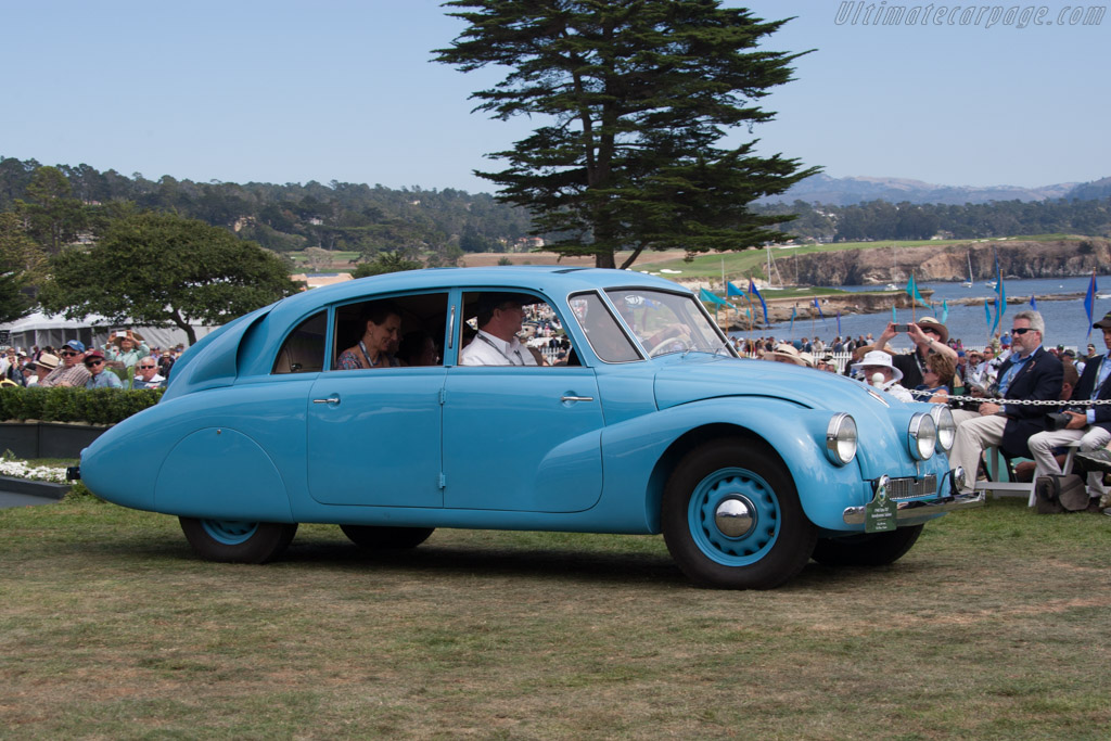 Tatra T87 Aerodynamic Saloon  - Entrant: Chris Ohrstrom - 2014 Pebble Beach Concours d'Elegance