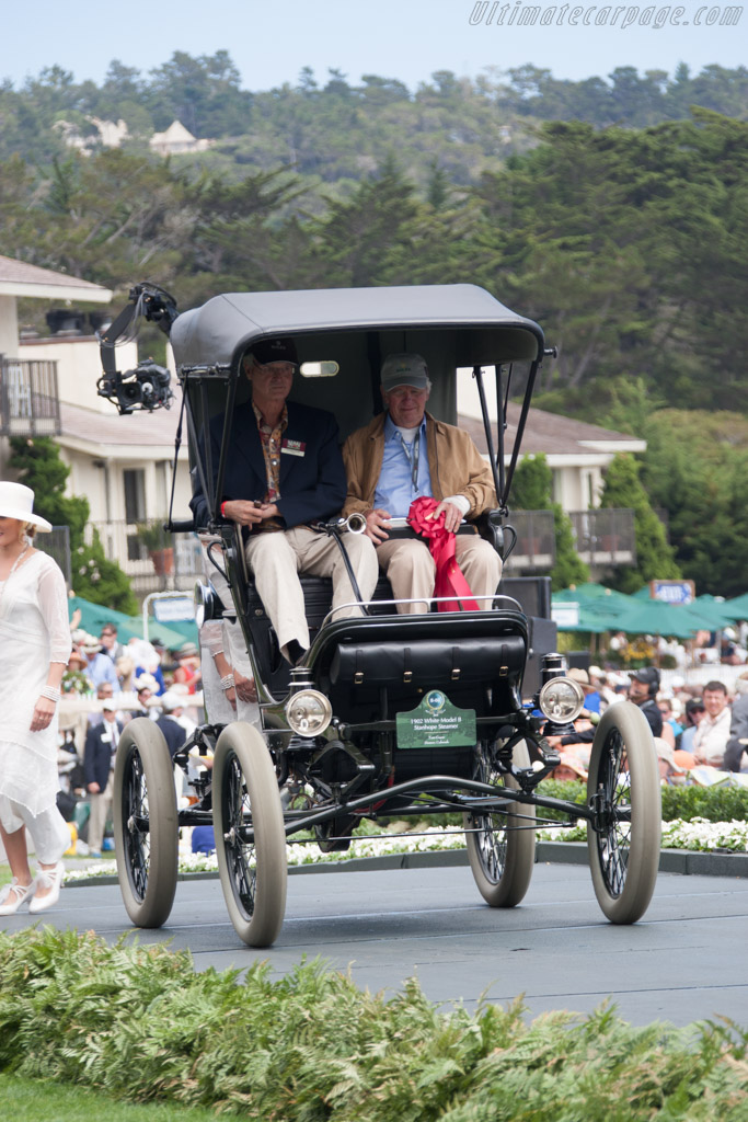 White Model B Stanhope Steamer  - Entrant: Tom Goyne - 2014 Pebble Beach Concours d'Elegance