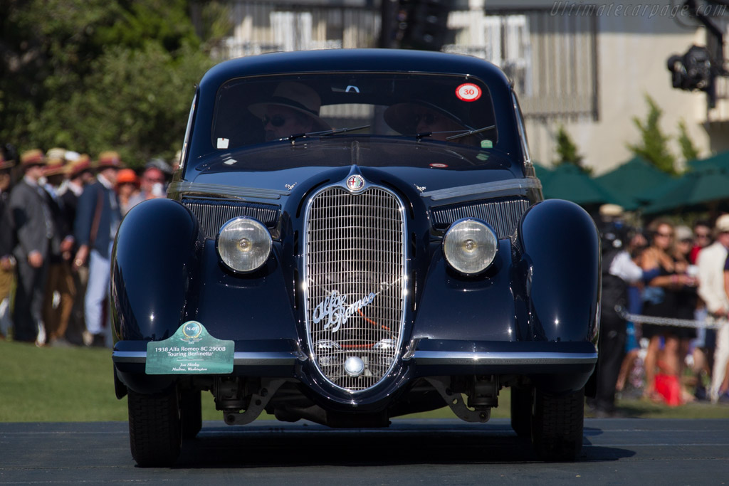 Alfa Romeo 8C 2900B Touring Berlinetta - Chassis: 412035 - Entrant: Jon Shirley - 2015 Pebble Beach Concours d'Elegance