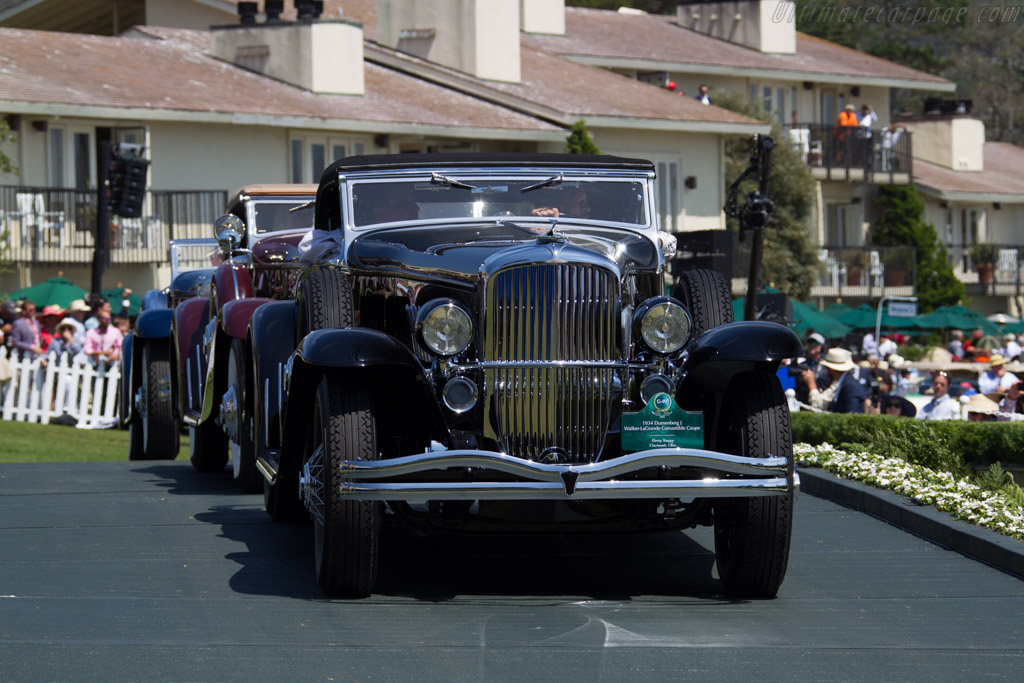 Duesenberg J Walker LaGrande Convertible Coupe - Chassis: 2568 J-531 - Entrant: Harry Yeaggy - 2015 Pebble Beach Concours d'Elegance