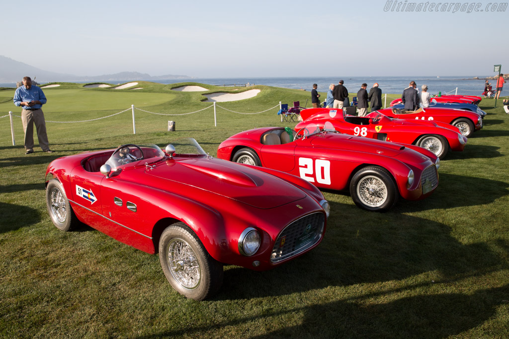 Ferrari 166 MM/53 Vignale Spyder - Chassis: 0342M - Entrant: Phil & Martha Bachman - 2015 Pebble Beach Concours d'Elegance
