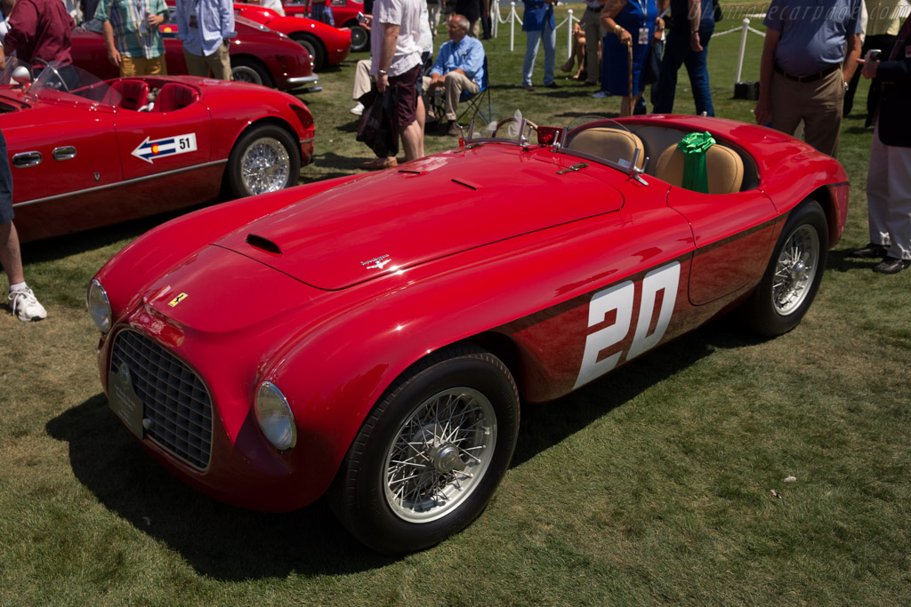 Ferrari 166 MM Touring Barchetta - Chassis: 0010M - Entrant: Jon Shirley - 2015 Pebble Beach Concours d'Elegance