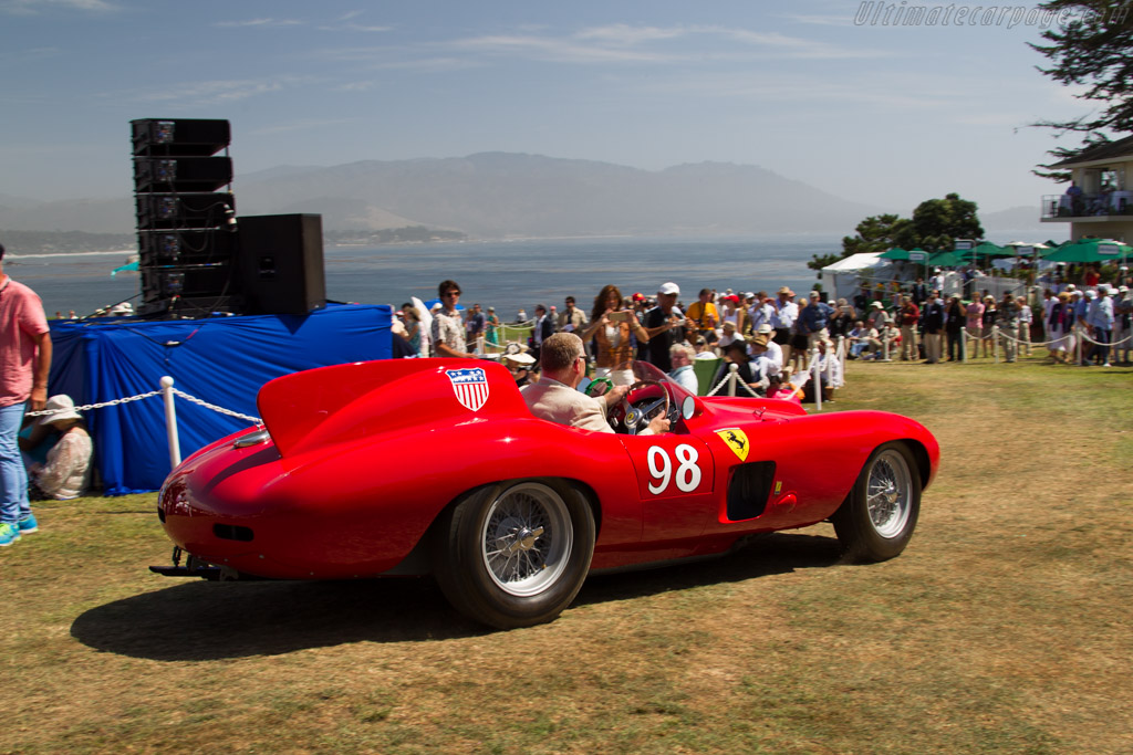 Ferrari 857 S - Chassis: 0588M - Entrant: Les Wexner - 2015 Pebble Beach Concours d'Elegance