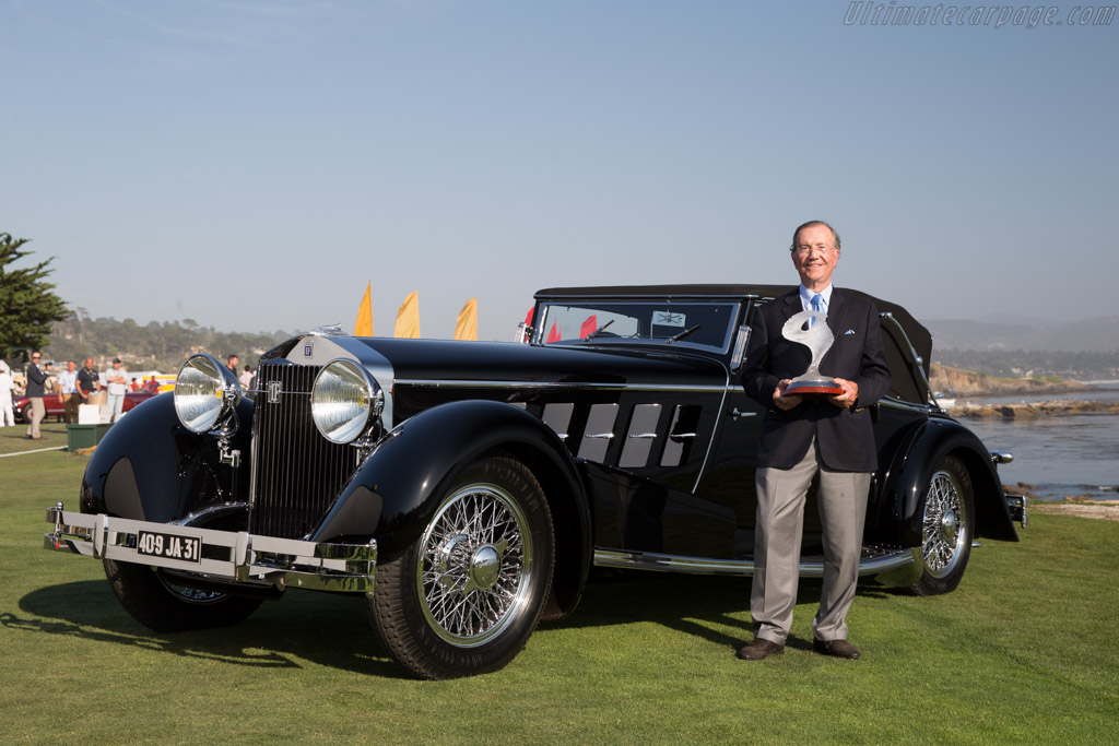 Isotta Fraschini Tipo 8A Worblaufen Cabriolet - Chassis: 605 - Entrant: Jim Patterson / The Patterson Collection - 2015 Pebble Beach Concours d'Elegance