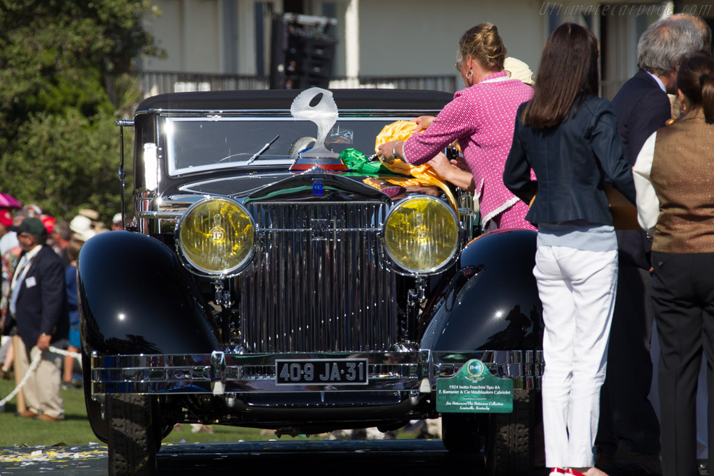 Isotta Fraschini Tipo 8A Worblaufen Cabriolet - Chassis: 605 - Entrant: Jim Patterson / The Patterson Collection - 2015 Pebble Beach Concours d'Elegance