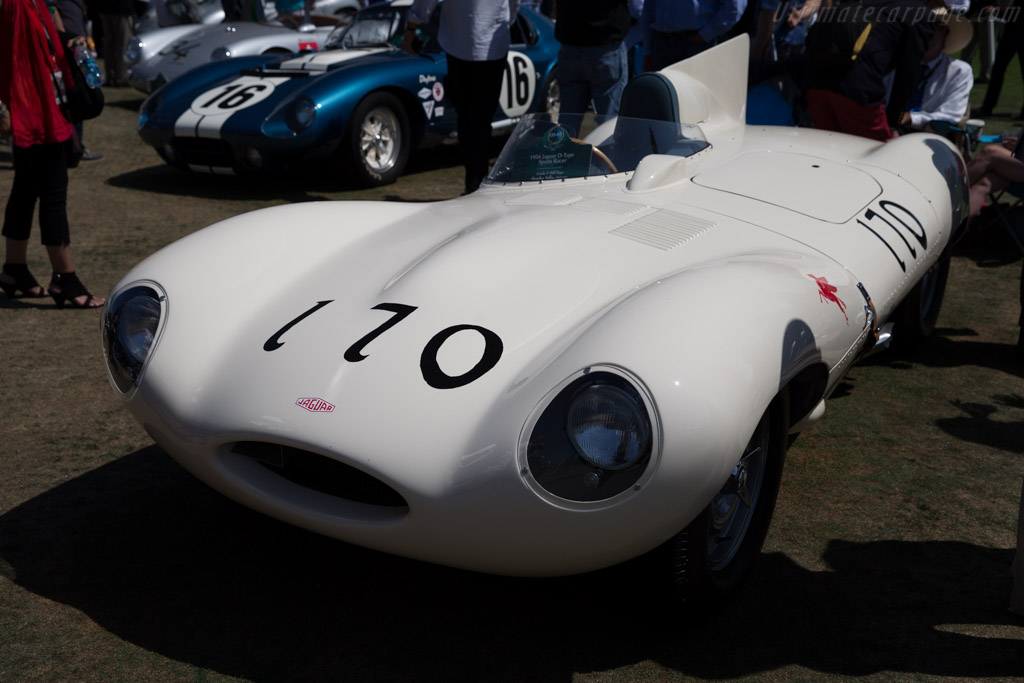 Jaguar D-Type - Chassis: XKD 528 - Entrant: Linda & Bill Pope - 2015 Pebble Beach Concours d'Elegance